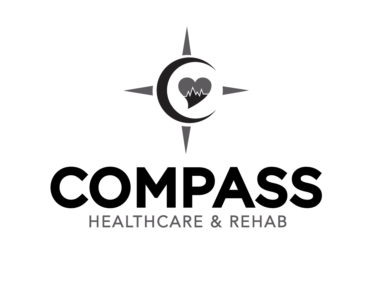 Logo Design by Pv_999 for Compass Healthcare and Rehab | Design #19032115