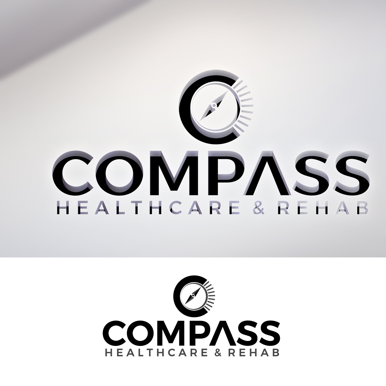 Design de Logo par opieq pour Compass Healthcare and Rehab | Design #19037213