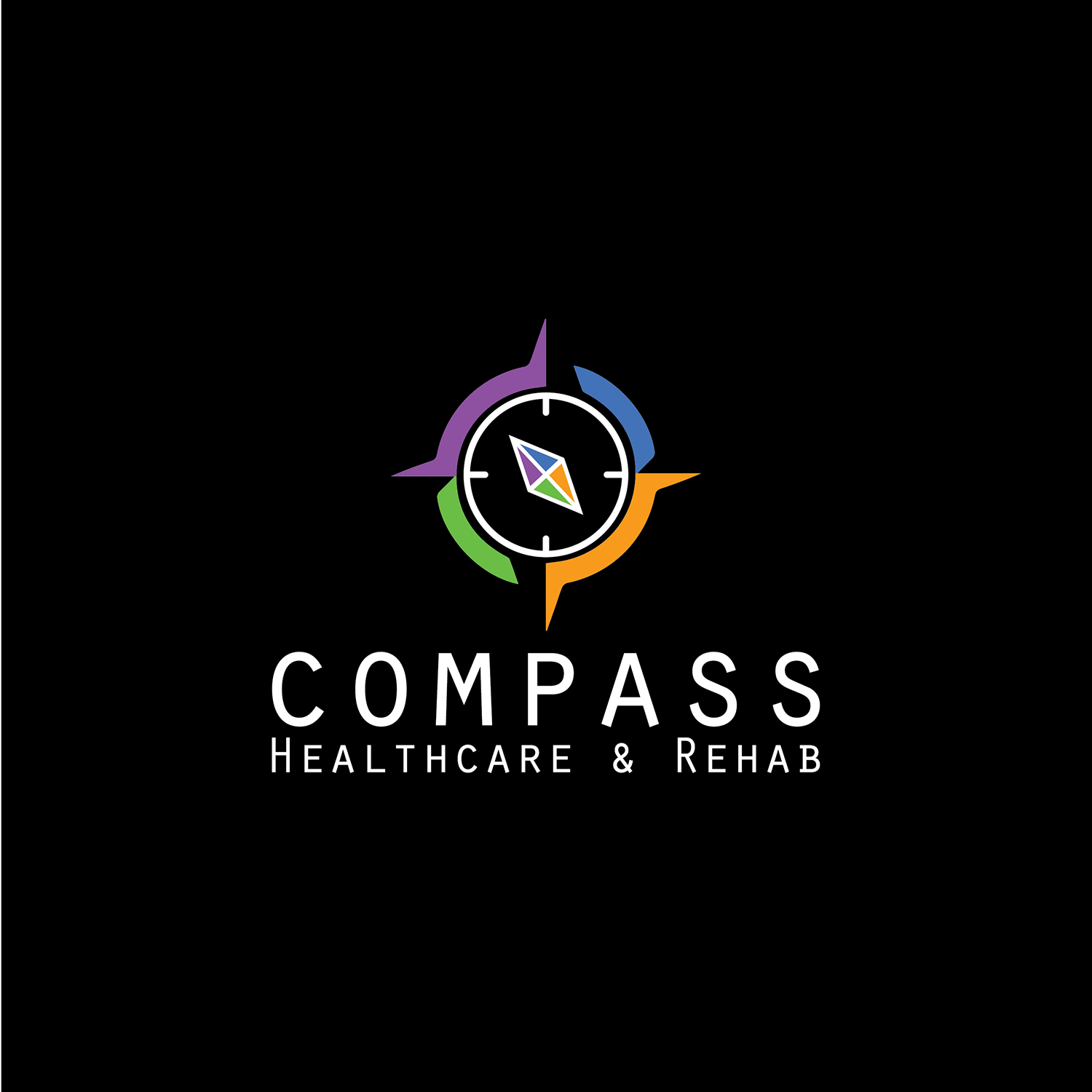 Logo-Design von Arsalaan für Compass Healthcare and Rehab | Design: #19061509