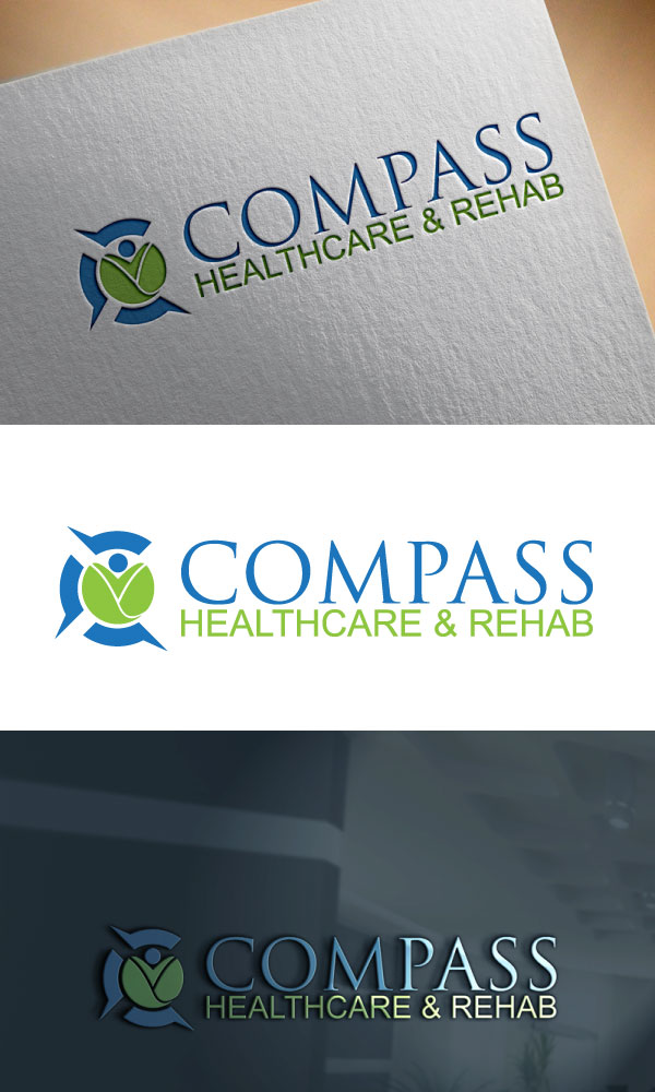 Logo Design by JAFRIN for Compass Healthcare and Rehab | Design #19034492