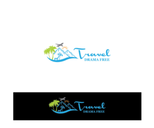 Logo Design by Isnah Logo for Drama free Travel | Design: #19082607