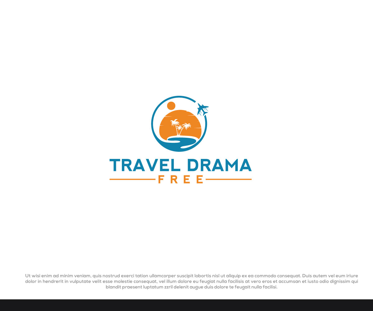 Logo Design by Md Amran Hossain for Drama free Travel | Design #19036124