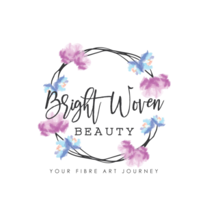 Bright Woven Beauty  -  Your Fibre Art Journey | Logo Design by designstarla