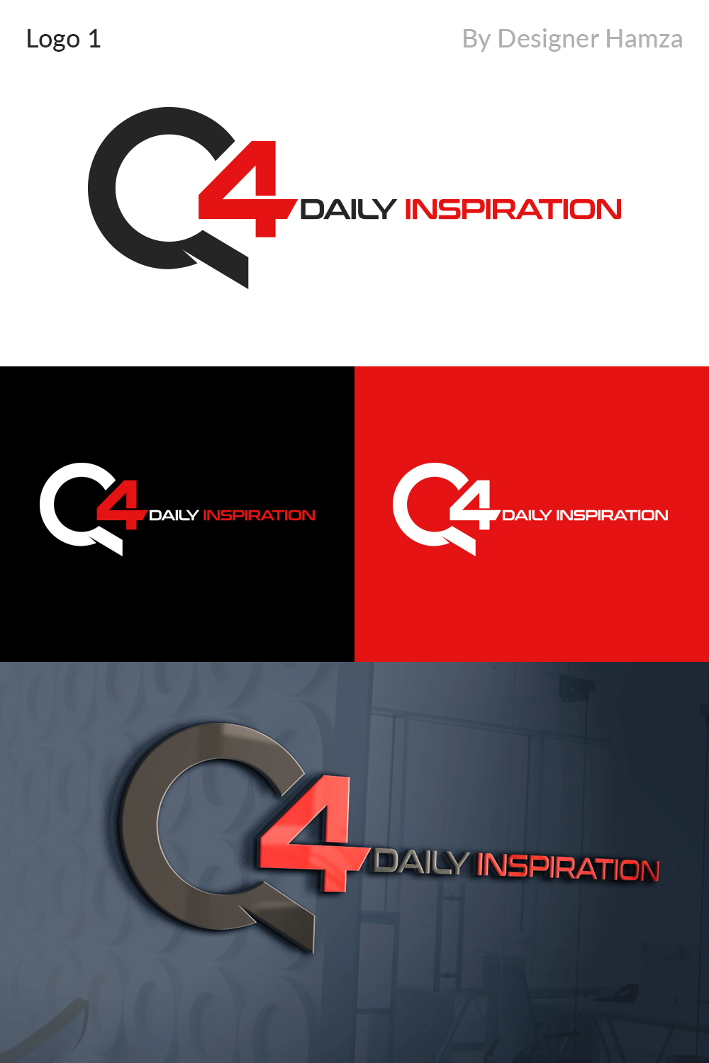 Logo-Design von Designer Hamza für Q4 Daily Inspiration | Design #19014335