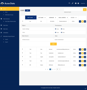 Web Design par pb pour Acme Data | Design : #19022189