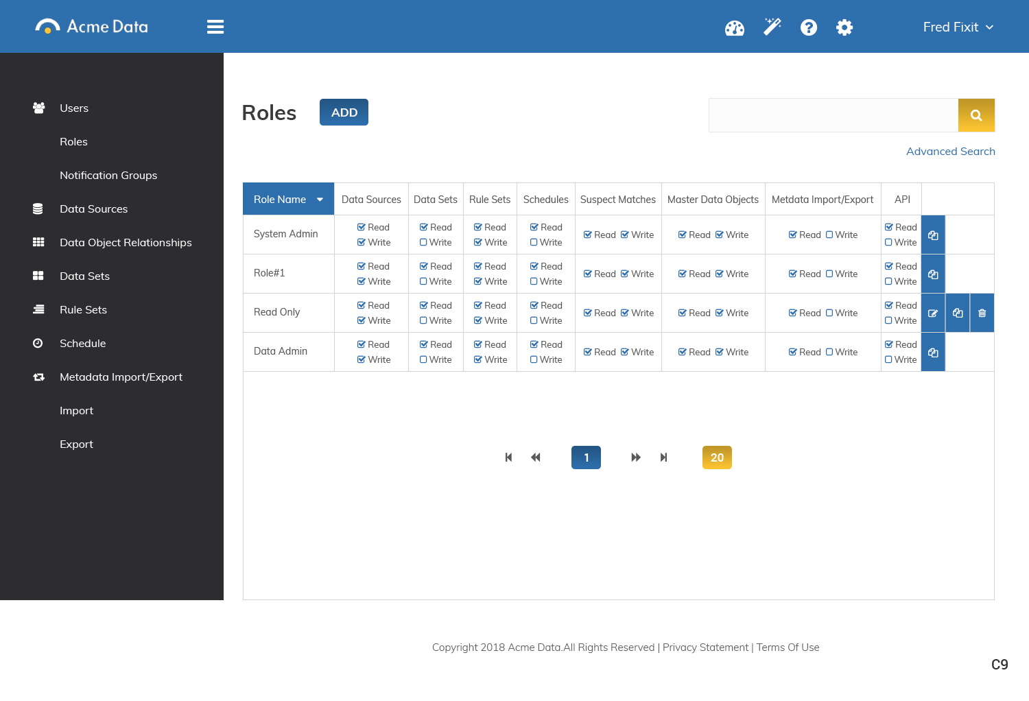 Web Design by pb for Acme Data | Design #19022191