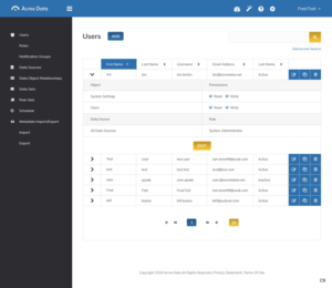 Web Design par pb pour Acme Data | Design : #19022192