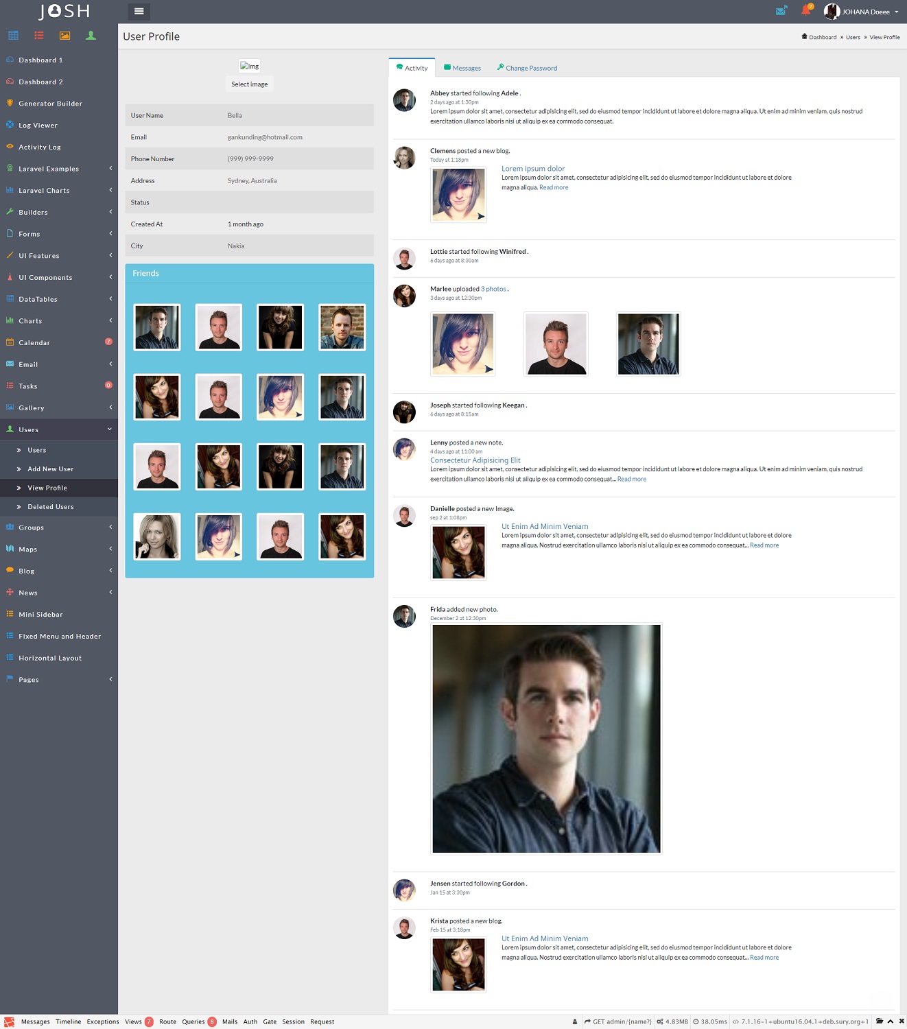 Web Design by farins88 for Acme Data | Design #19072632