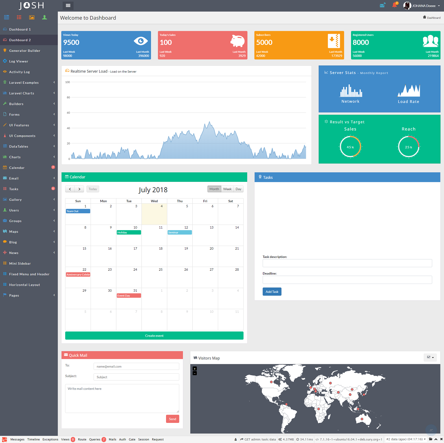 Web Design by farins88 for Acme Data | Design #19072633