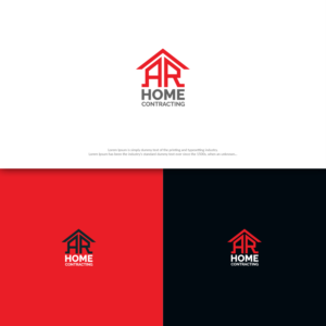 A&R Home Contracting  | Logo Design by ideaz2050