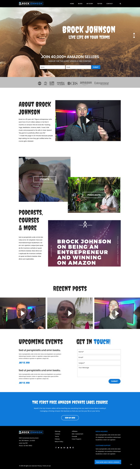 Diseño Web por pb para este proyecto | Diseño #19030451