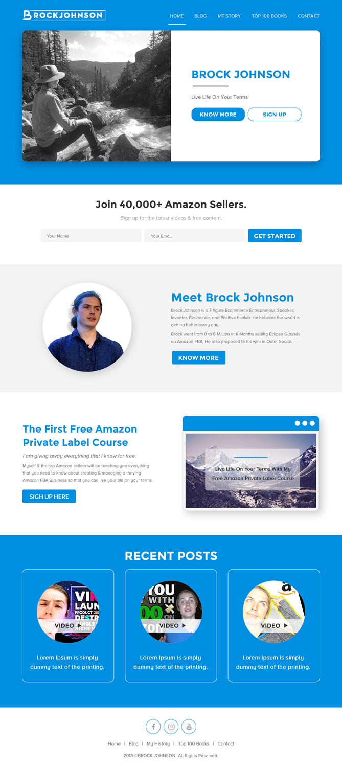 Web Design by rightway for this project | Design #19029880