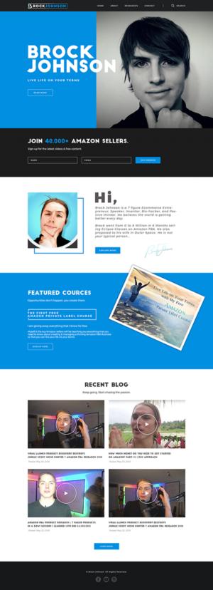 Web Design par in07 pour ce projet | Design #19045180