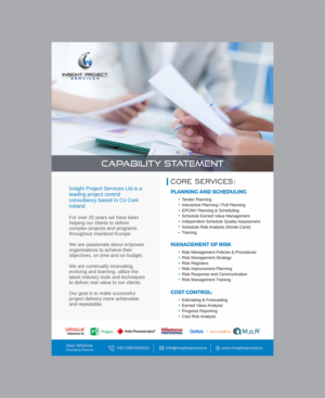 Insight Project Services - Flyer | Flyer Design by DesignMarket