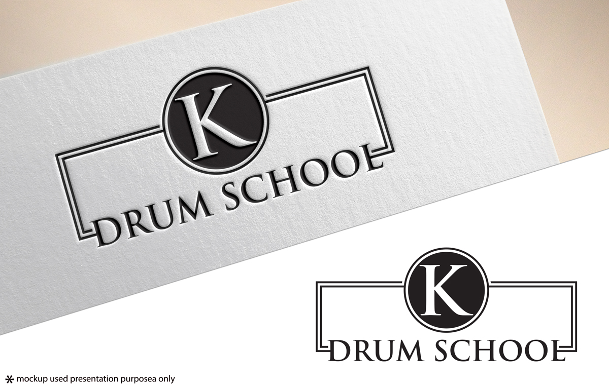 Logo Design by A S design @ for K Drum School | Design #19053191