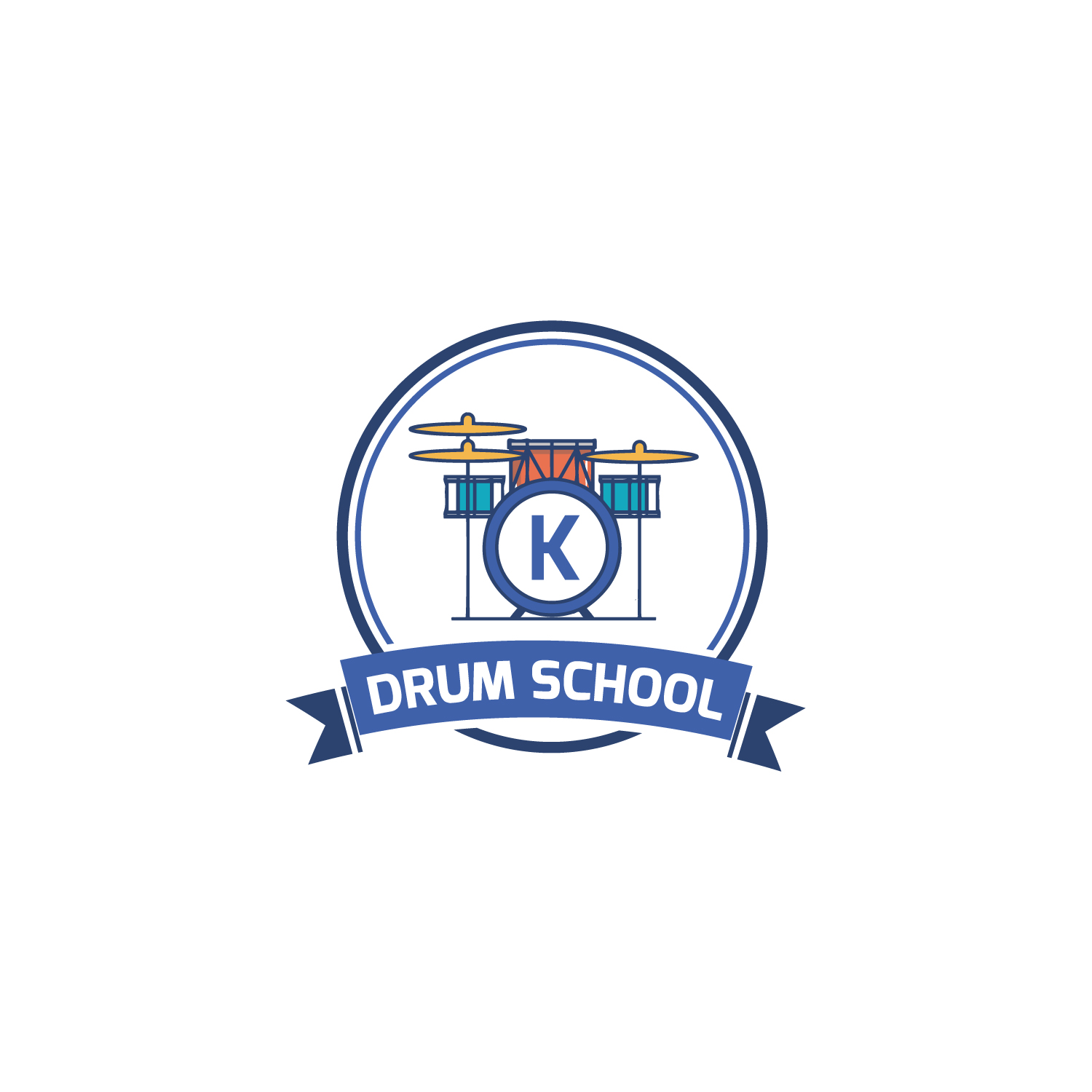 Design de Logo par Aminul Islam 4 pour K Drum School | Design #19022111