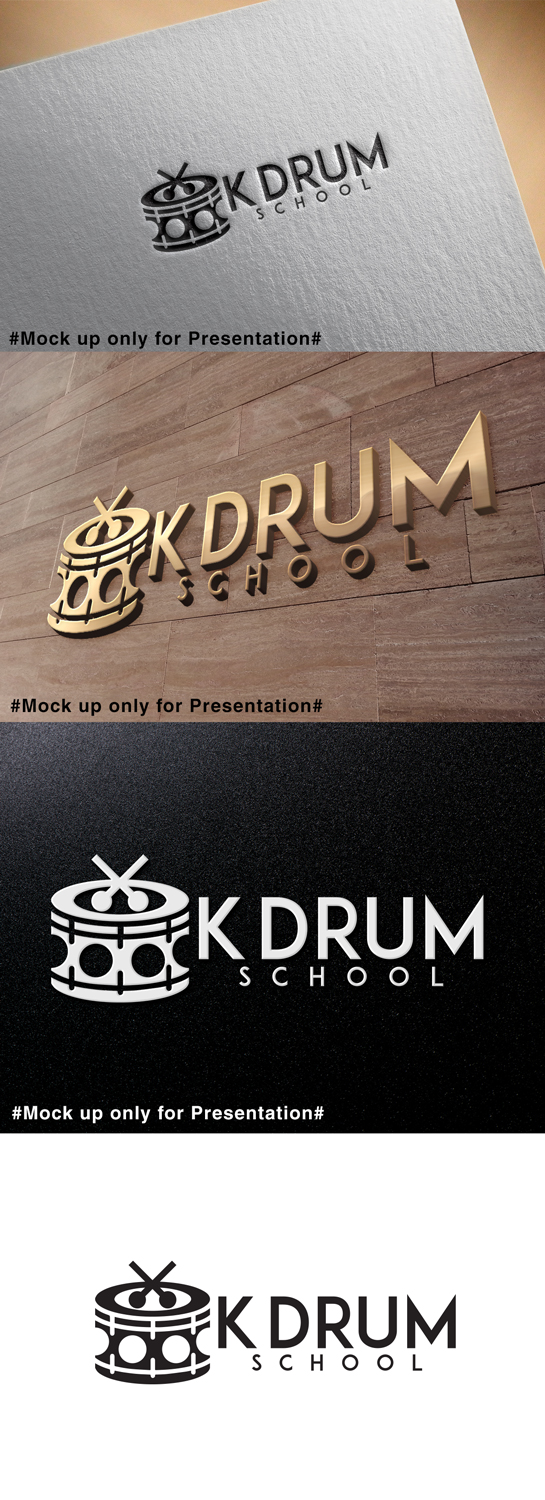 Logo Design by designmind78 for K Drum School | Design #19035582