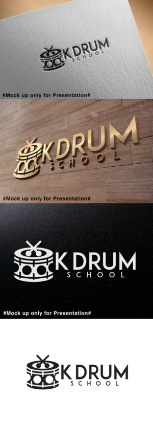 Logo Design by designmind78 for K Drum School | Design: #19035582