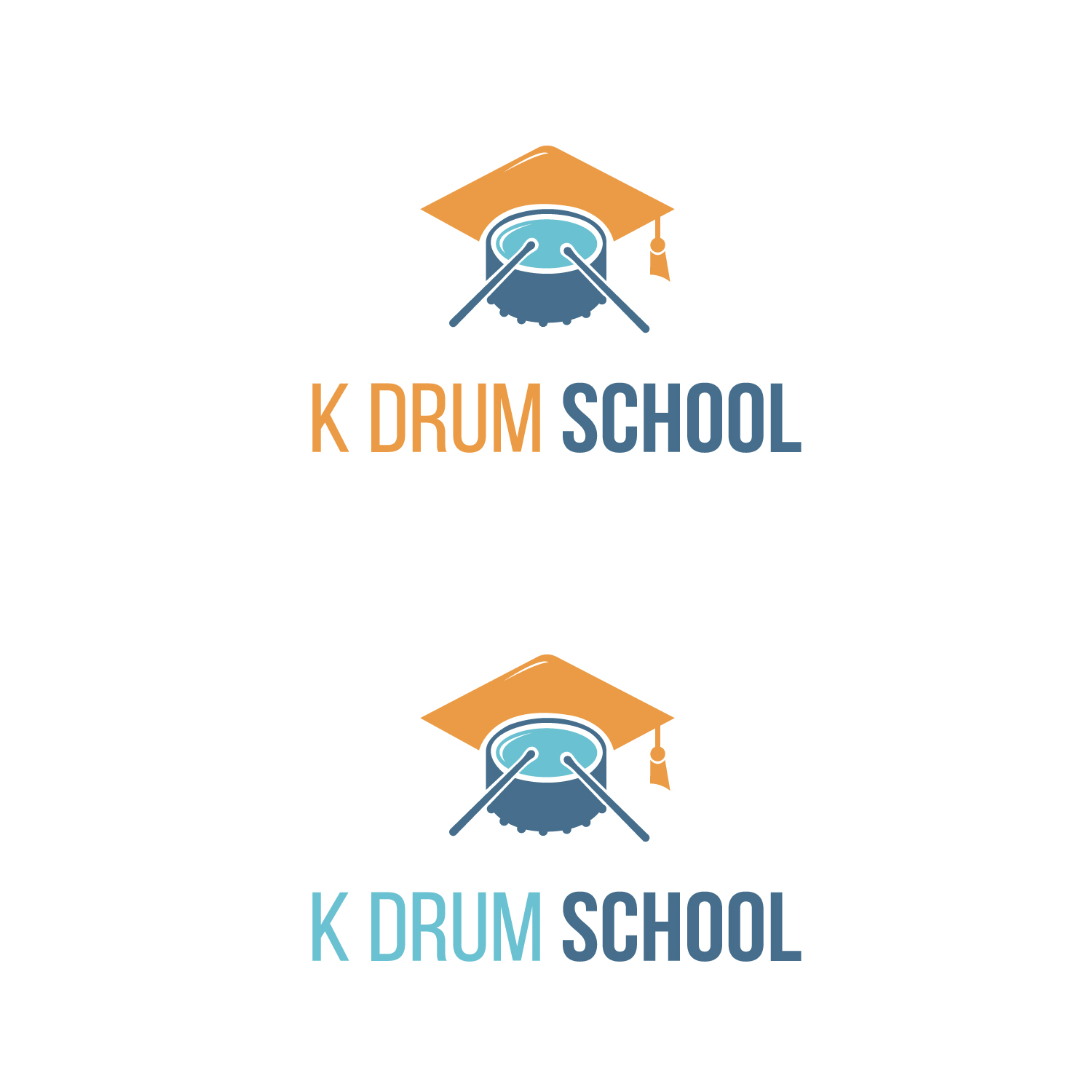 Logo-Design von Maystro für K Drum School | Design #19066672