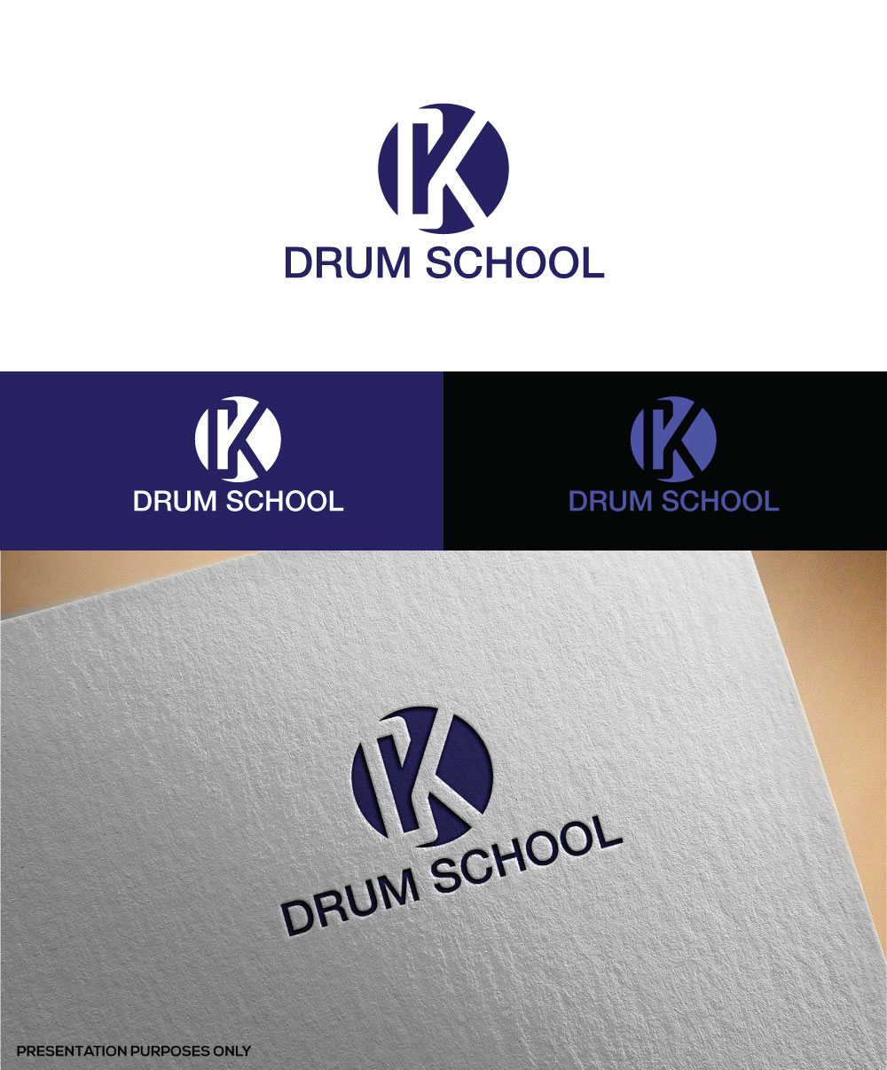 Logo Design by saroja 5 for K Drum School | Design #19021311