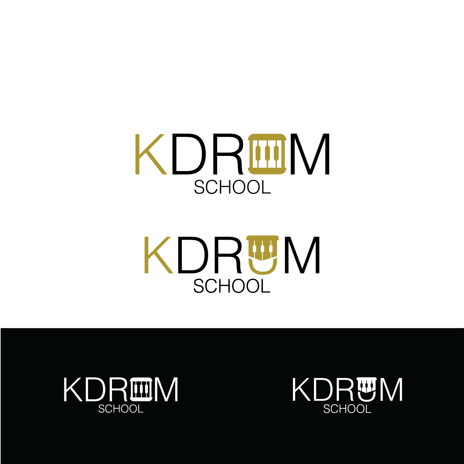 Logo Design by mohammed0086 for K Drum School | Design #19069281