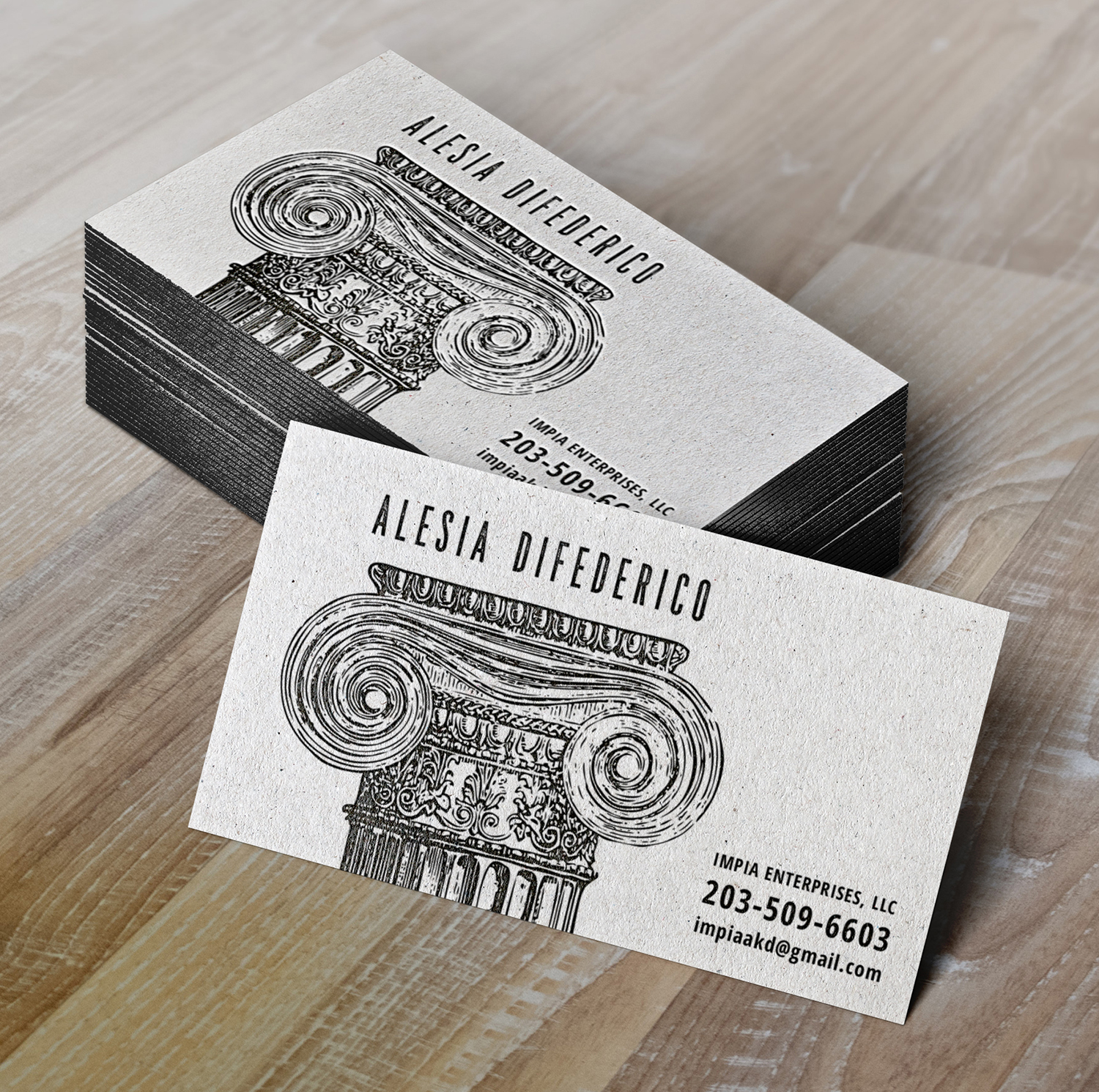 Diseño de Tarjeta de Presentación por Tilt para este proyecto | Diseño #19036822