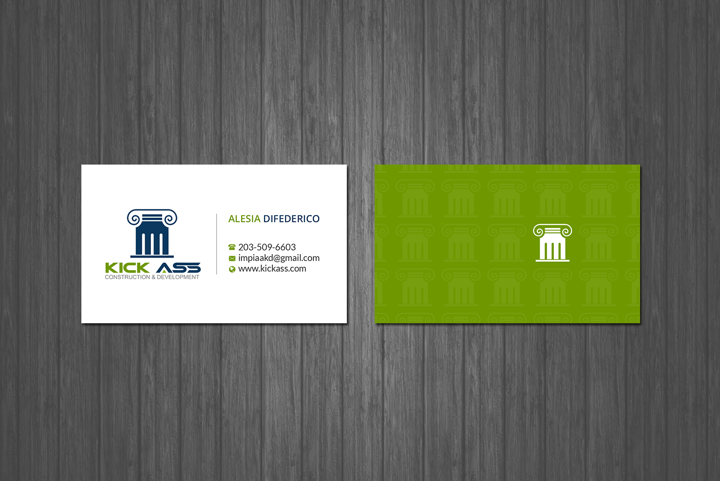 Business Card Design by Creations Box 2015 for this project | Design #19035904