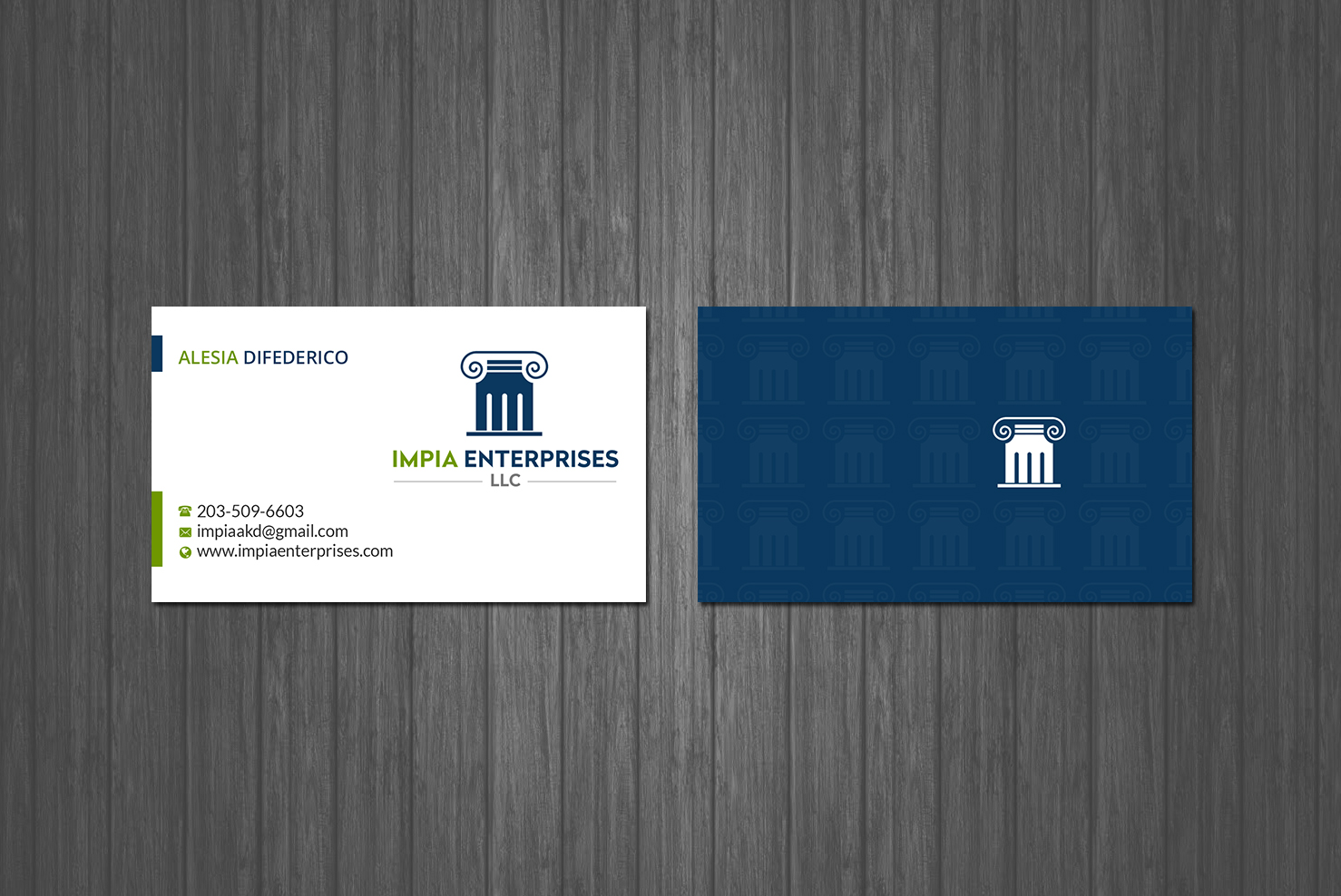 Business Card Design by Creations Box 2015 for this project | Design #19041121