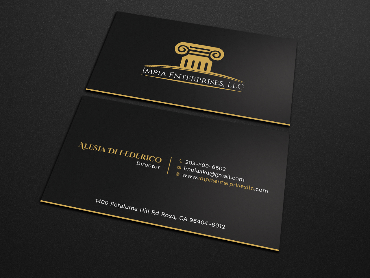 Business Card Design by Tripti Ranjan Gain for this project | Design #19047885