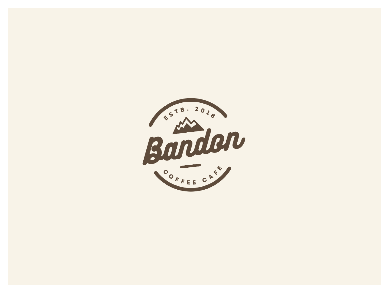 Diseño de Logo por wonderland para Bandon Coffee Cafe | Diseño #19025336