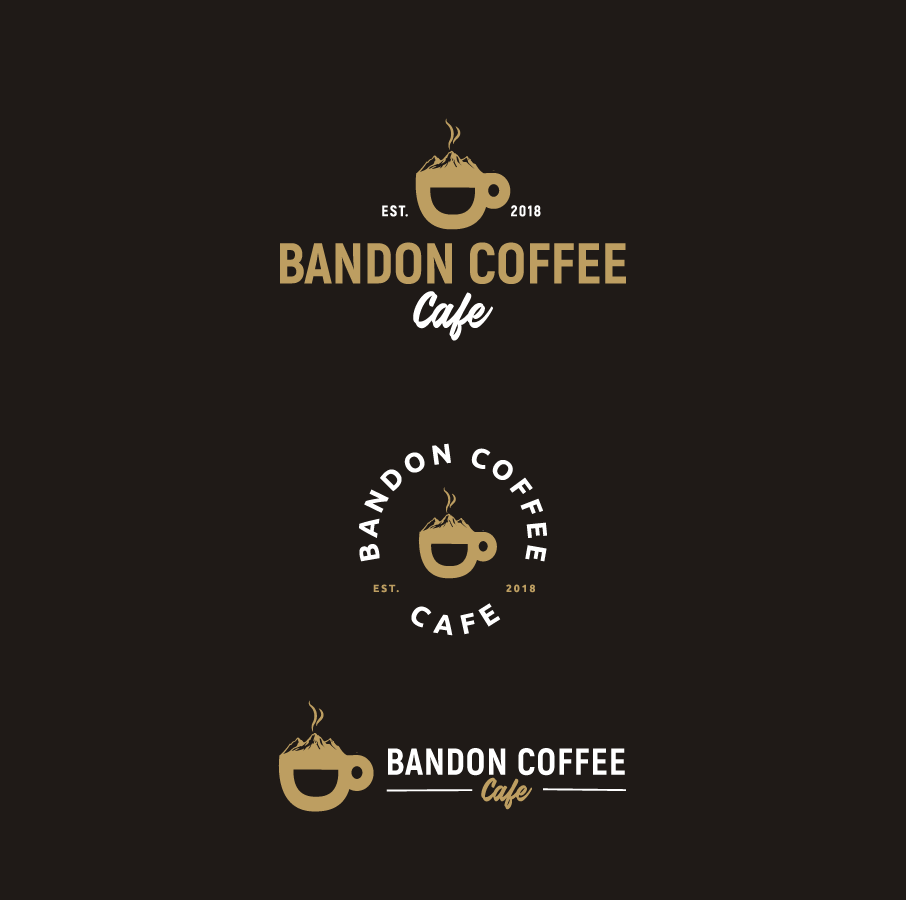 Logo Design by Zybs Graphics for Bandon Coffee Cafe | Design #19070851