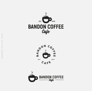 Bandon Coffee Cafe | Logo Design by Zybs Graphics