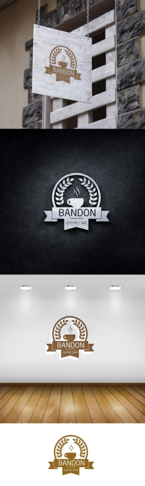 Logo Design by MD ASHIK 2 for Bandon Coffee Cafe | Design: #19074492