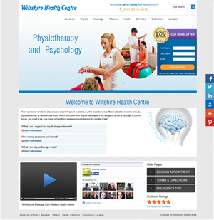 Web Design by TD for Wiltshire Health | Design #3032995