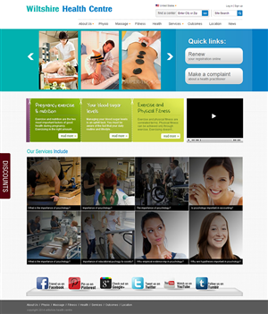 Web Design by TD for Wiltshire Health | Design: #3033005