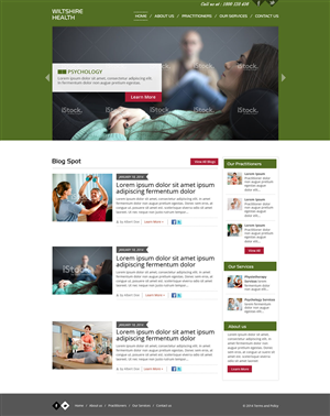 Web Design by AVROM for Wiltshire Health | Design: #2978990