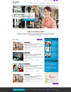 Web Design by AVROM for Wiltshire Health | Design: #2983102