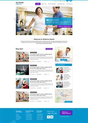 Web Design by AVROM for Wiltshire Health | Design: #2983112