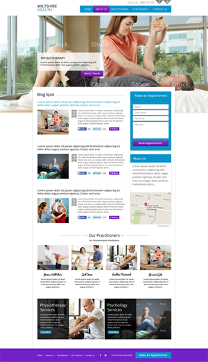 Web Design by AVROM for Wiltshire Health | Design: #2999933