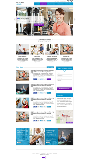 Web Design by AVROM for Wiltshire Health | Design: #2999962