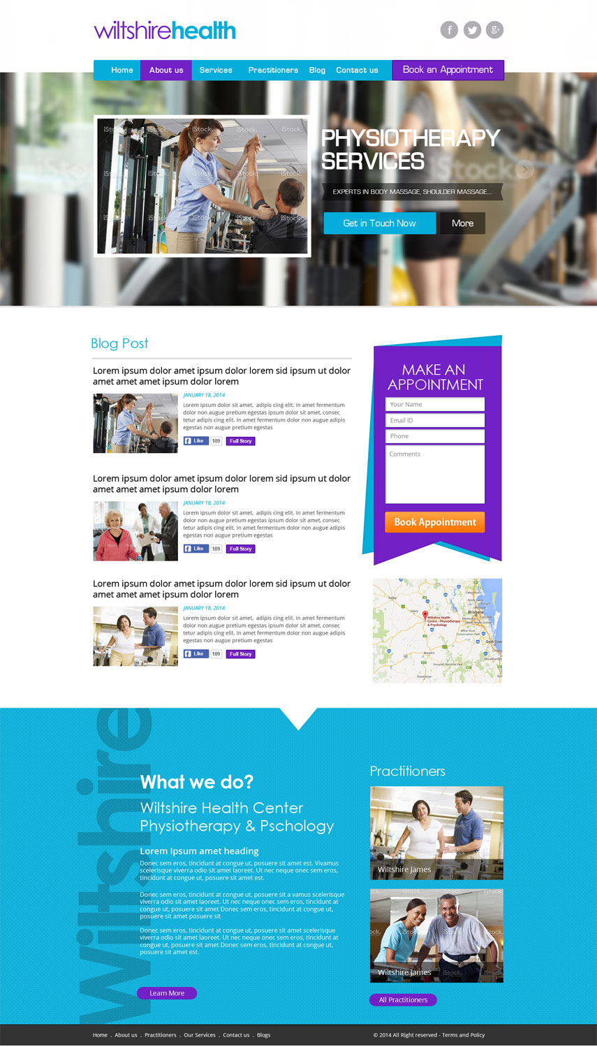 Web Design by AVROM for Wiltshire Health | Design #3002594