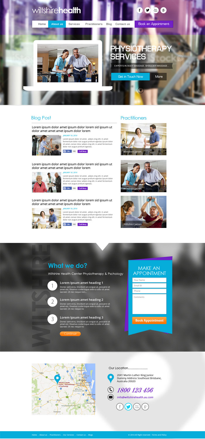 Web Design by AVROM for Wiltshire Health | Design #3002596