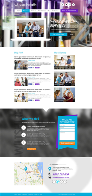 Web Design by AVROM for Wiltshire Health | Design: #3002596