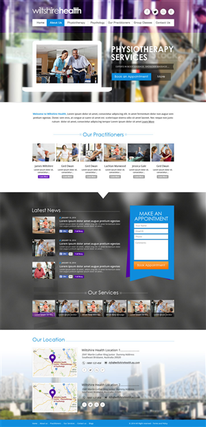 Web Design by AVROM for Wiltshire Health | Design: #3023265