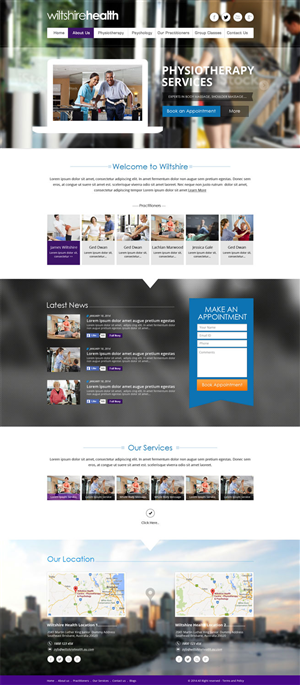 Web Design by AVROM for Wiltshire Health | Design: #3023272