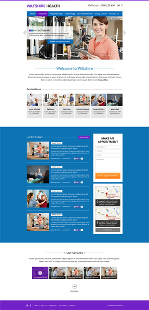 Web Design by AVROM for Wiltshire Health | Design: #3024794