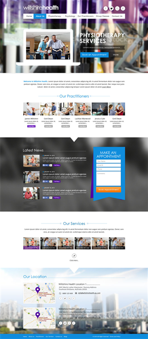 Web Design by AVROM for Wiltshire Health | Design: #3030789
