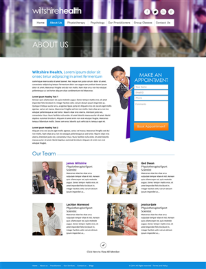 Web Design by AVROM for Wiltshire Health | Design: #3036497