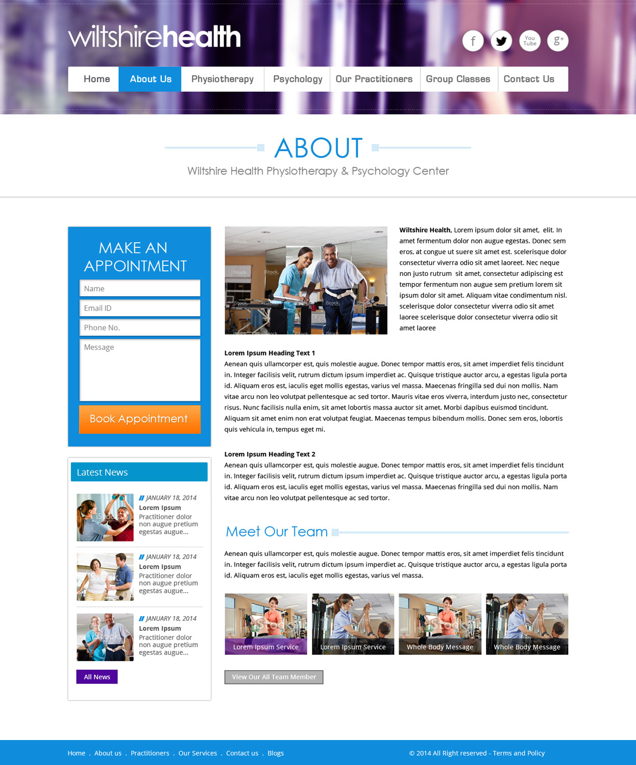 Web Design by AVROM for Wiltshire Health | Design #3040458