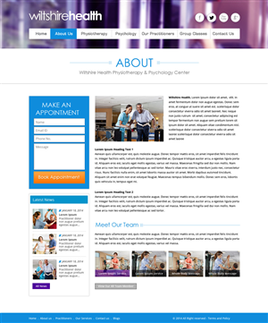 Web Design by AVROM for Wiltshire Health | Design: #3040458